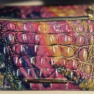 Brahmin Multicolor Crocodile Embossed Women's Bag
